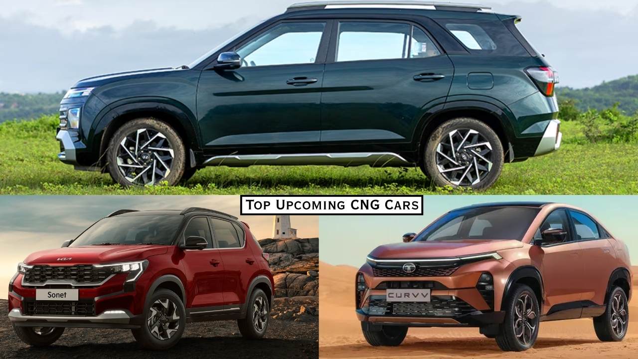 Top Upcoming CNG Cars in India 2026: Curvv iCNG, Sonet CNG & Alcazar CNG