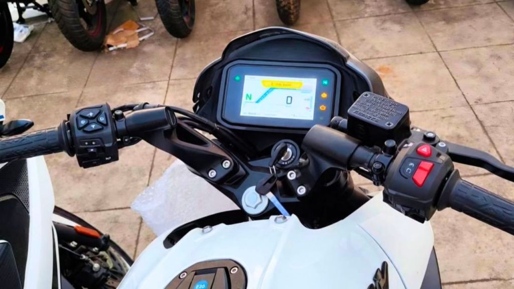 2026 Bajaj Pulsar NS400Z speedometer