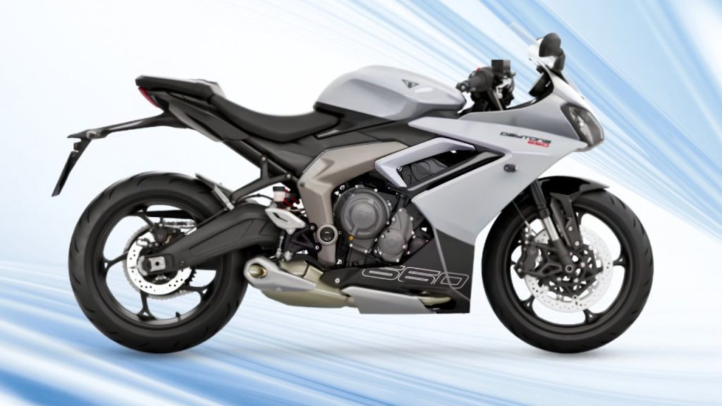 2026 Triumph Daytona 660 sidelook