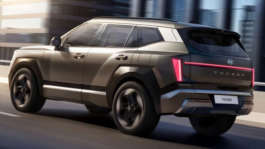 2027 Hyundai Tucson Rear design