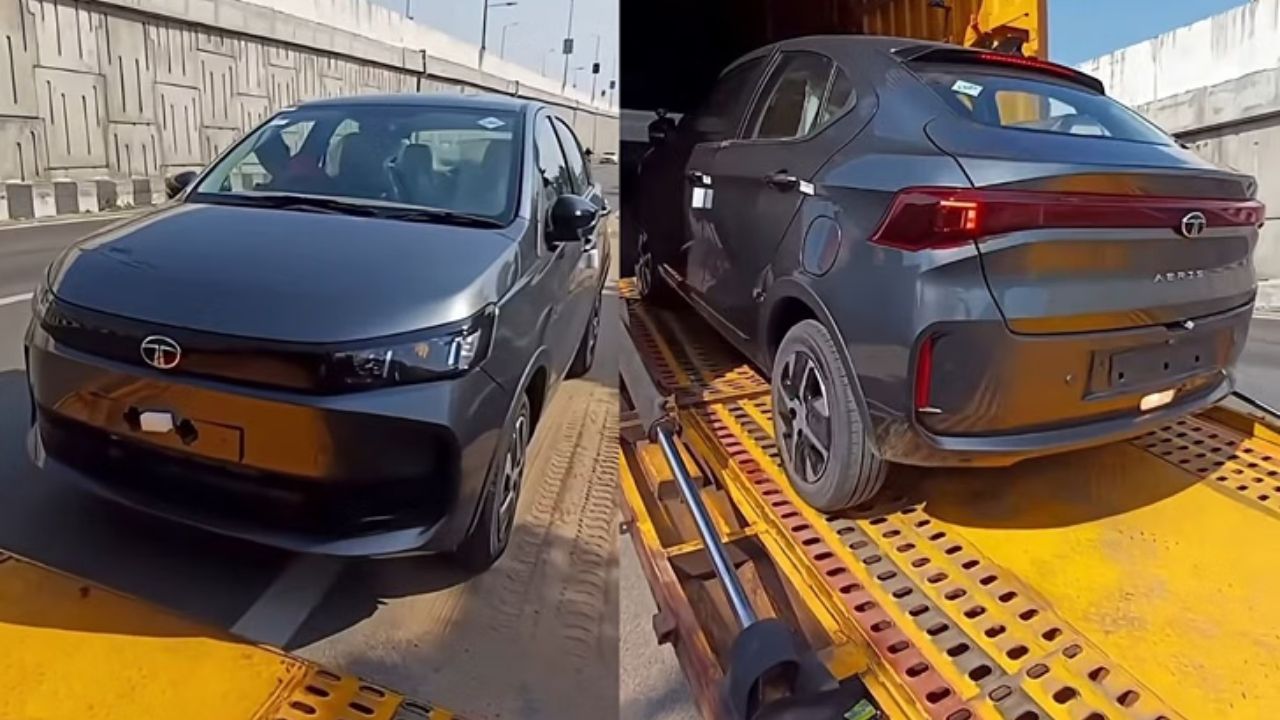 Tata Aeris CNG Arrives at Showrooms Ahead of Launch: Exterior Design Revealed