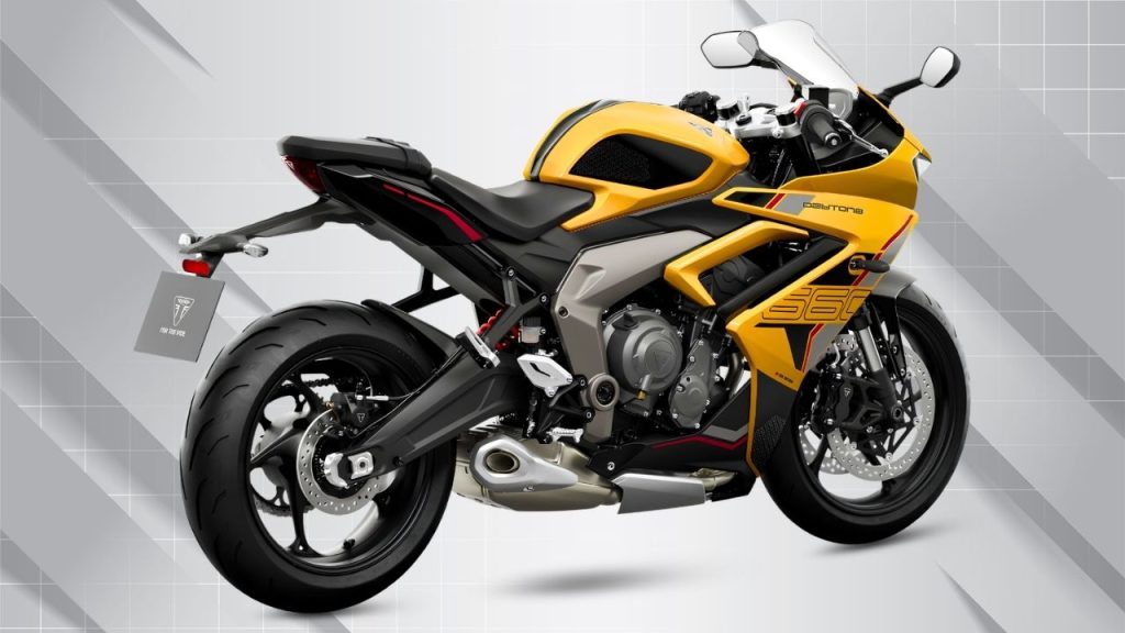 Triumph Daytona 660 Rearlook