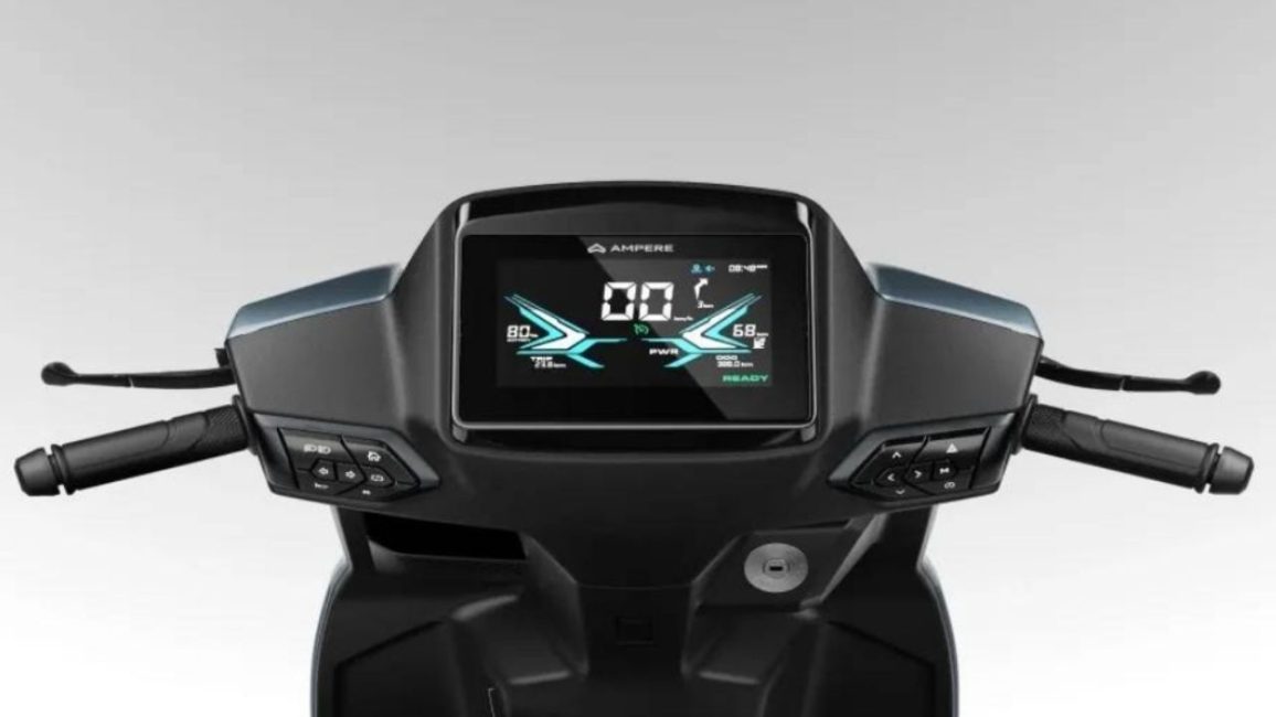 Ampere Nexus EX+ speedometer
