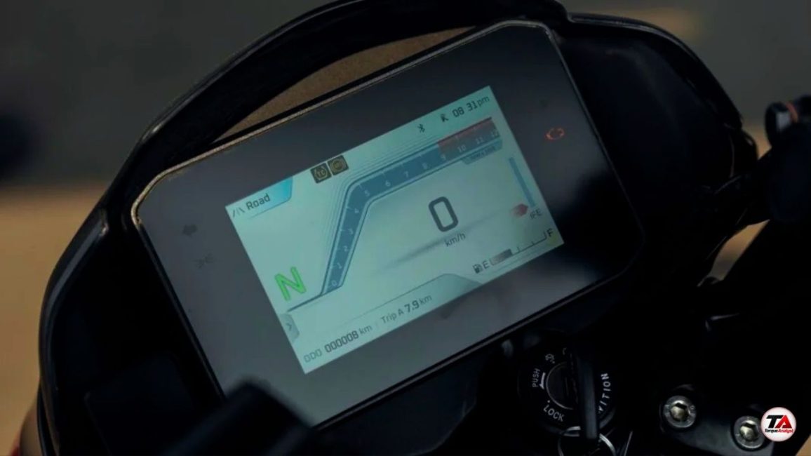 Bajaj Pulsar NS200 TFT Display