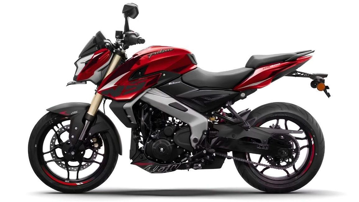 Bajaj Pulsar NS400Z side look
