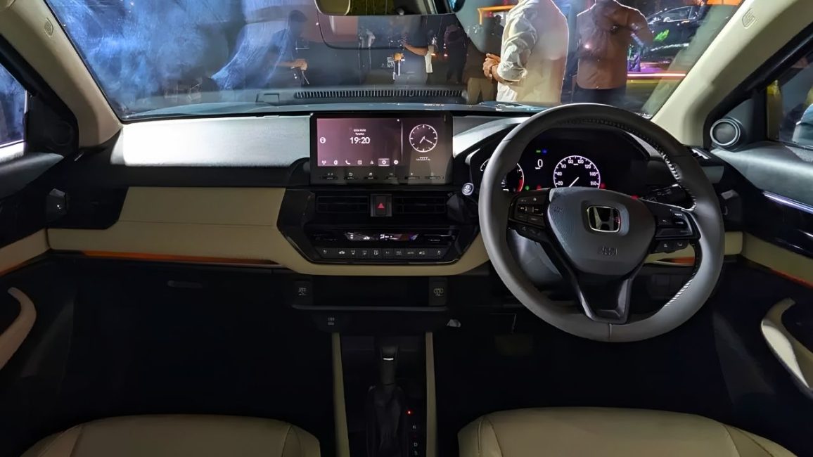 Honda Elevate Facelift Cabin