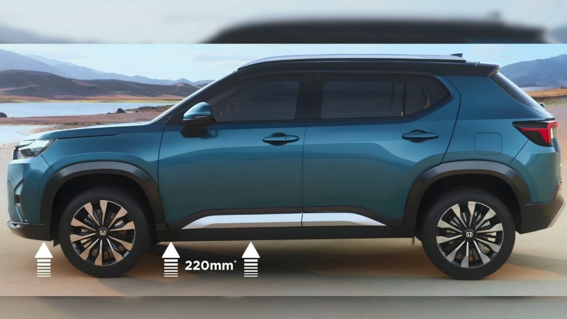 Honda Elevate Facelift Ground Clearance