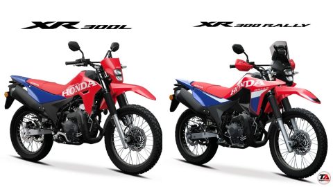 Honda XR300L and XR300 Rally launched