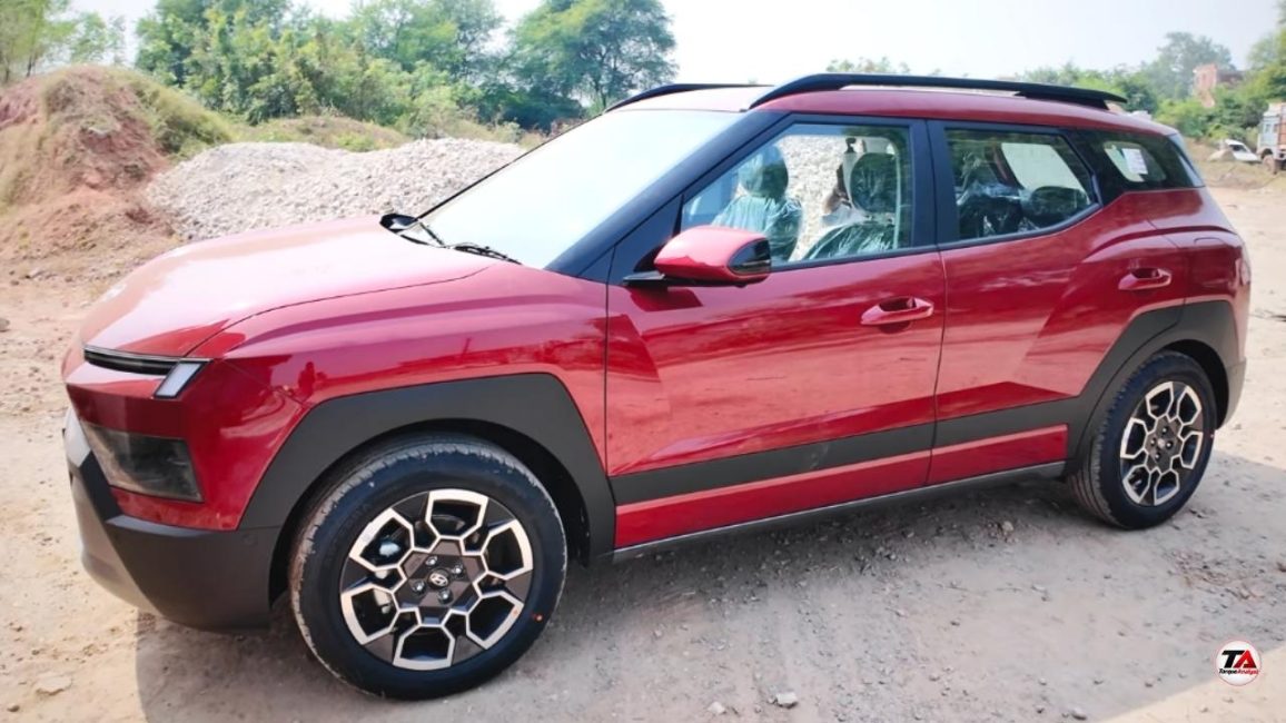 Hyundai Bayon side profile Leaked