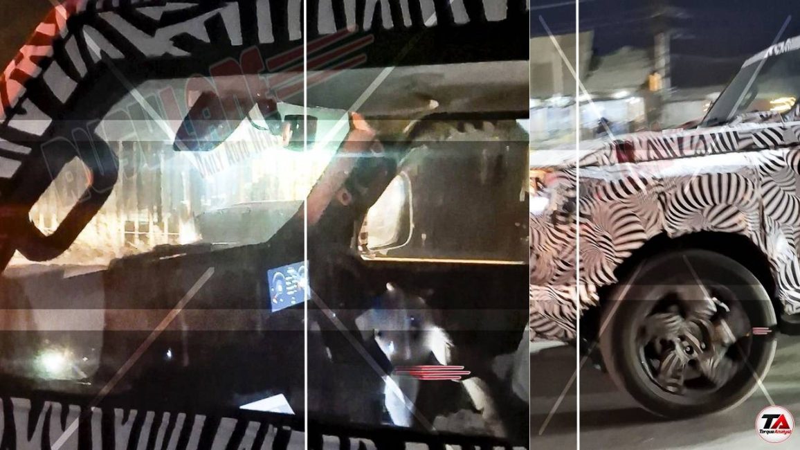 Mahindra Thar Electric Cabin & Alloy Spotted
