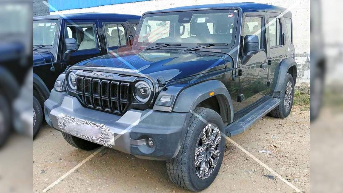 Mahindra Thar Roxx OG Spied