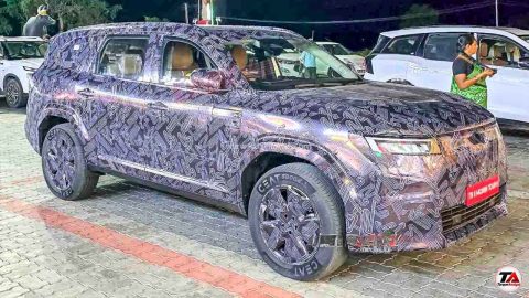Nissan Tekton 7-Seater Spied