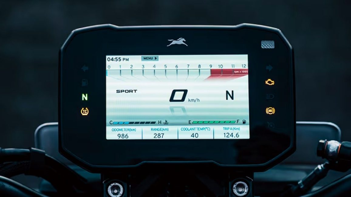 TVS Apache RTR 310 TFT Display