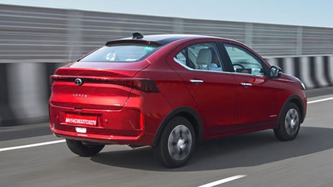 Tata Aeris rearview
