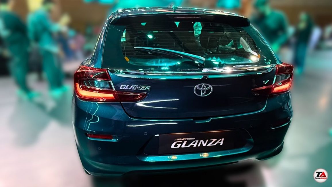 Toyota Glanza rear look