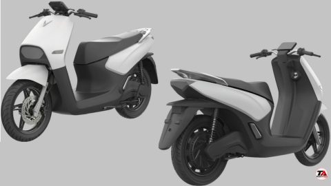 VinFast Electric Scooter Front Rear side Patent