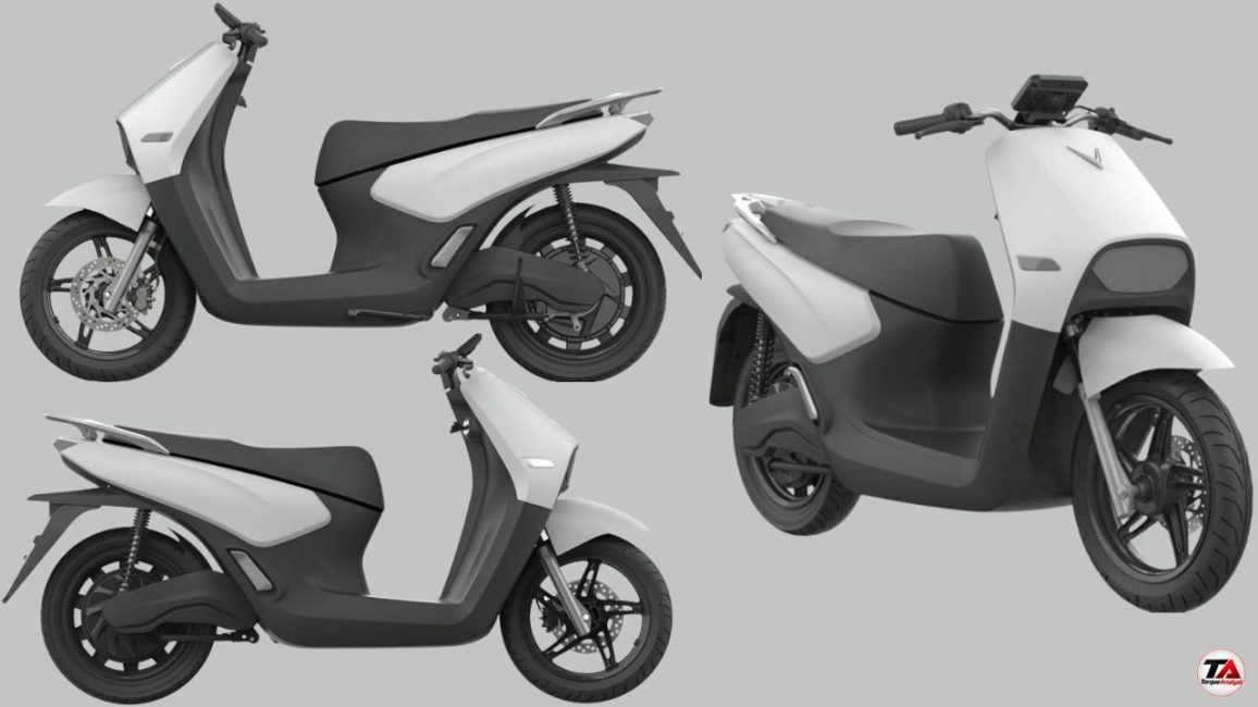 VinFast Electric Scooter Patent view